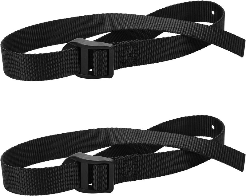 ArrogantF Rowing Machine Foot Straps Compatible with Concept 2 Rower (Models: D & E) Foot Strap Fitness Foot Straps Replacement Parts for Sunny Health Rowing Machine - 2 Pack - Image 1
